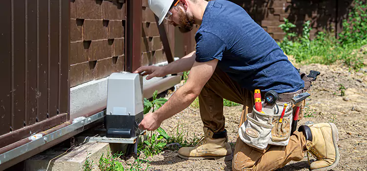 Electric Driveway Gate Installation Hempstead