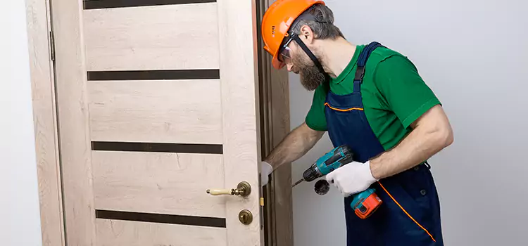 Replace Internal Door Handle with Lock Hempstead