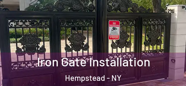 Iron Gate Installation Hempstead - NY